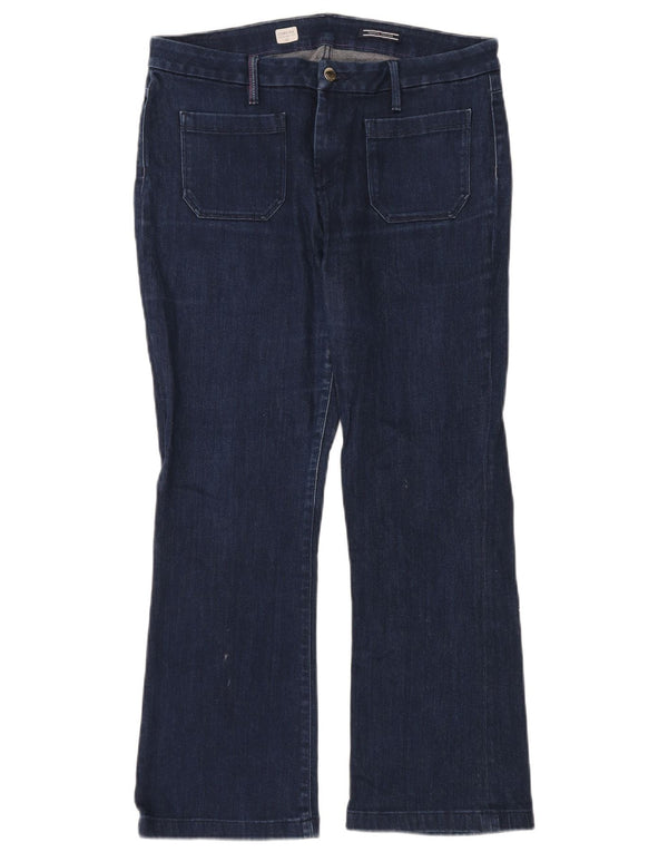 Tommy Hilfiger Donna Como RW Jegging Bootcut Jeans W33 L27 Blu Navy