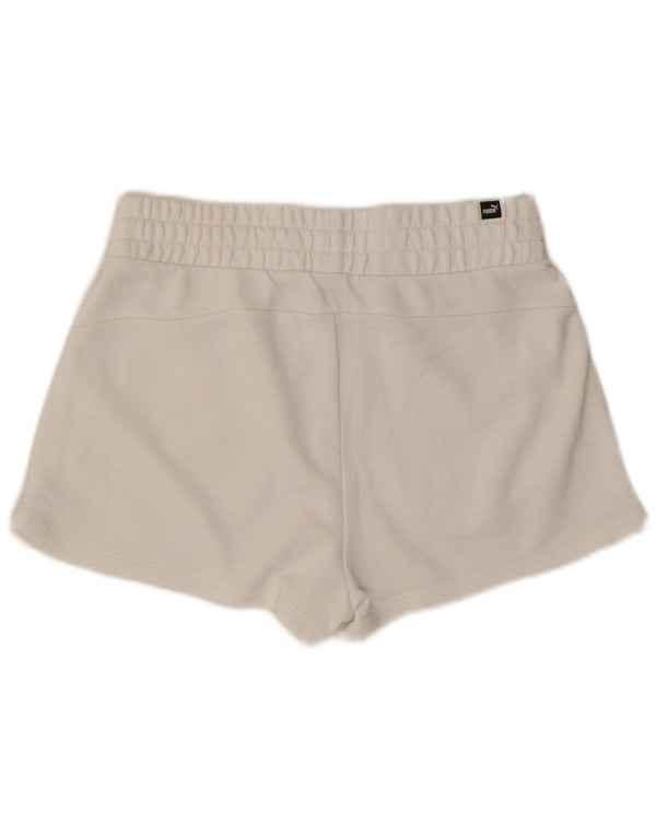 Pantaloncini sportivi grafici da donna Puma UK 10 piccoli bianchi