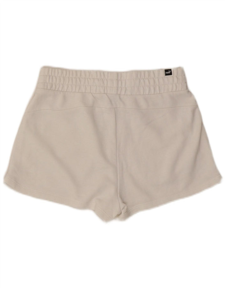 Pantaloncini sportivi grafici da donna Puma UK 10 piccoli bianchi