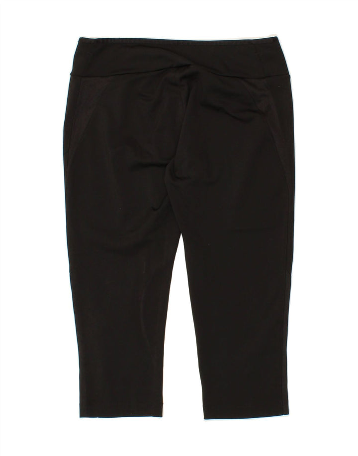 PUMA Womens Capri Tracksuit Trousers UK 8 Small  Black Polyester Vintage Puma and Second-Hand Puma from Messina Hembry 
