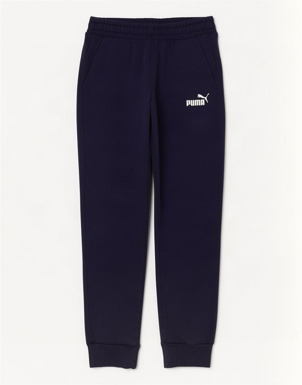 Pantaloni da tuta da uomo Puma Joggers medi in cotone blu navy