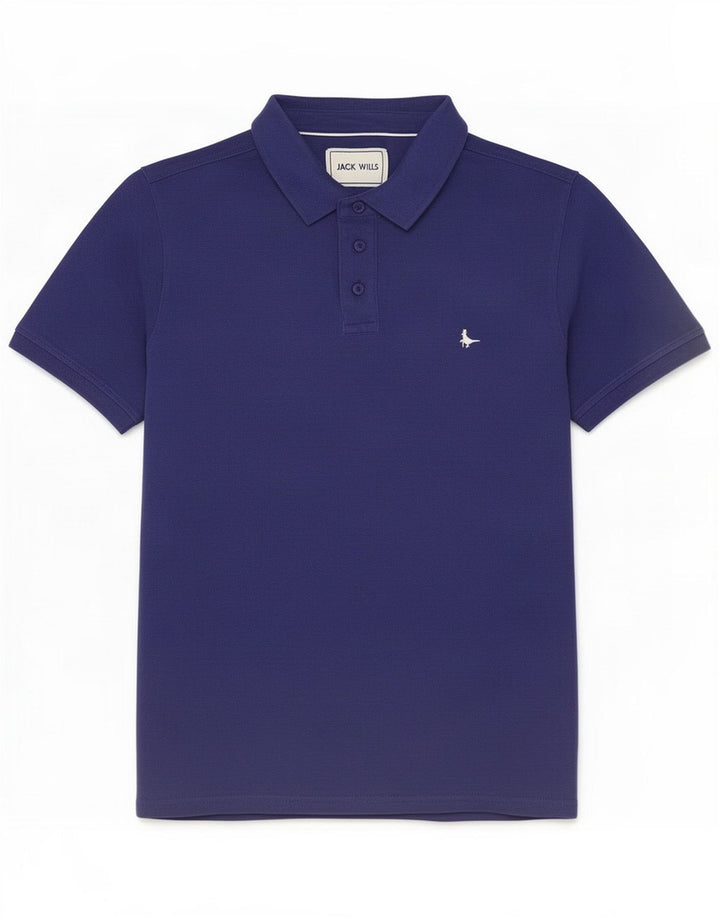Polo da uomo Jack Wills Large Blu