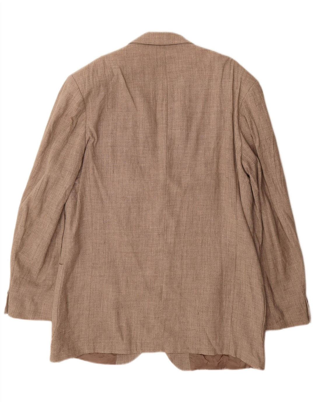 Giacca blazer a 3 bottoni Marks & Spencer da uomo UK 42 grande lino beige