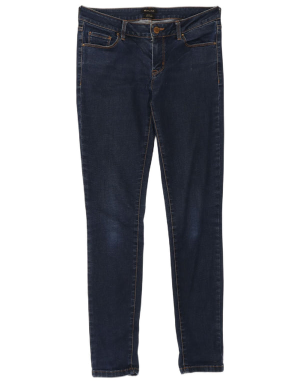 Jeans skinny da donna Massimo Dutti EU 38 Small W28 L30 Cotone blu navy