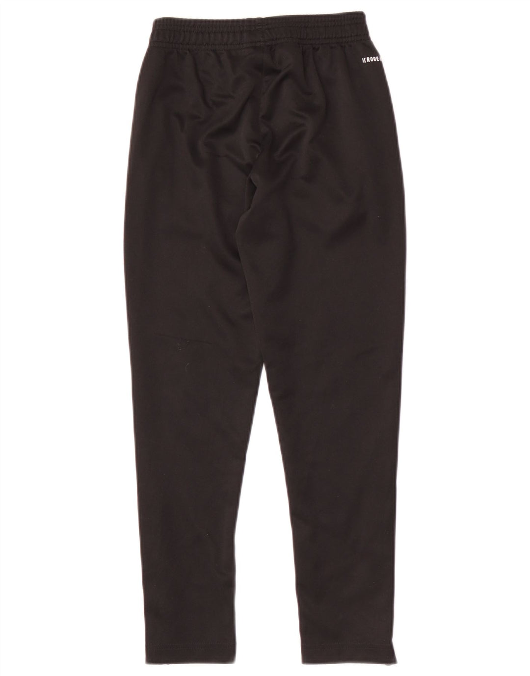 Pantaloni della tuta Adidas Aeroready da ragazzo 9-10 anni in poliestere nero