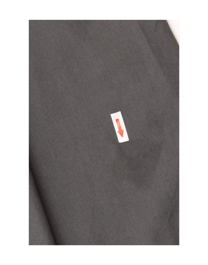 Pantaloni cargo dritti da skateboard da donna Dickies W26 L32 poliestere grigio
