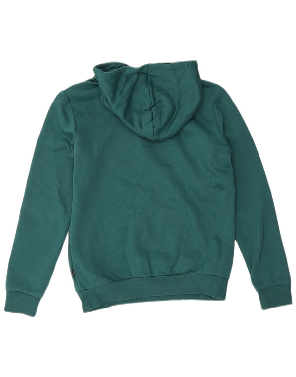 Felpa con cappuccio da donna Puma UK 10 Small Verde Cotone