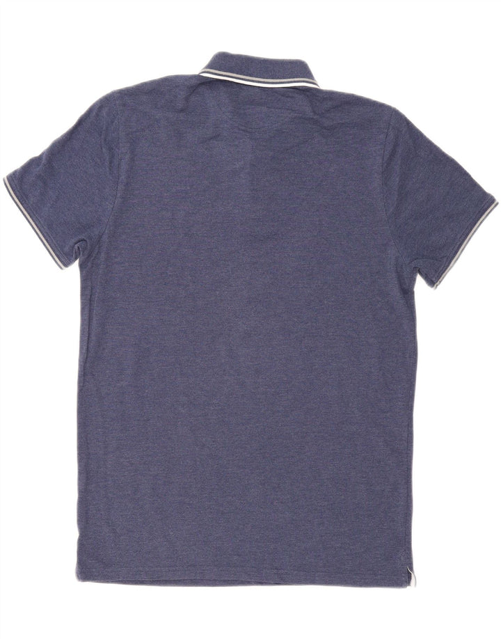 CHAMPION Mens Polo Shirt Large Navy Blue