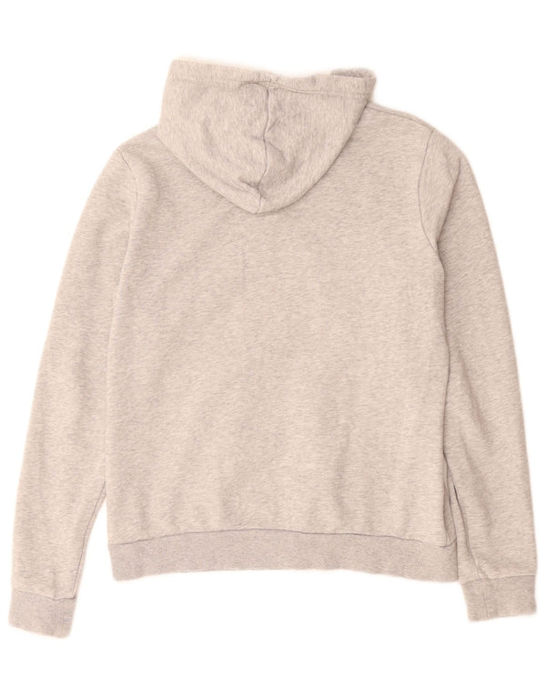 Felpa con cappuccio grafica da donna PUMA UK 14 Cotone screziato grigio medio