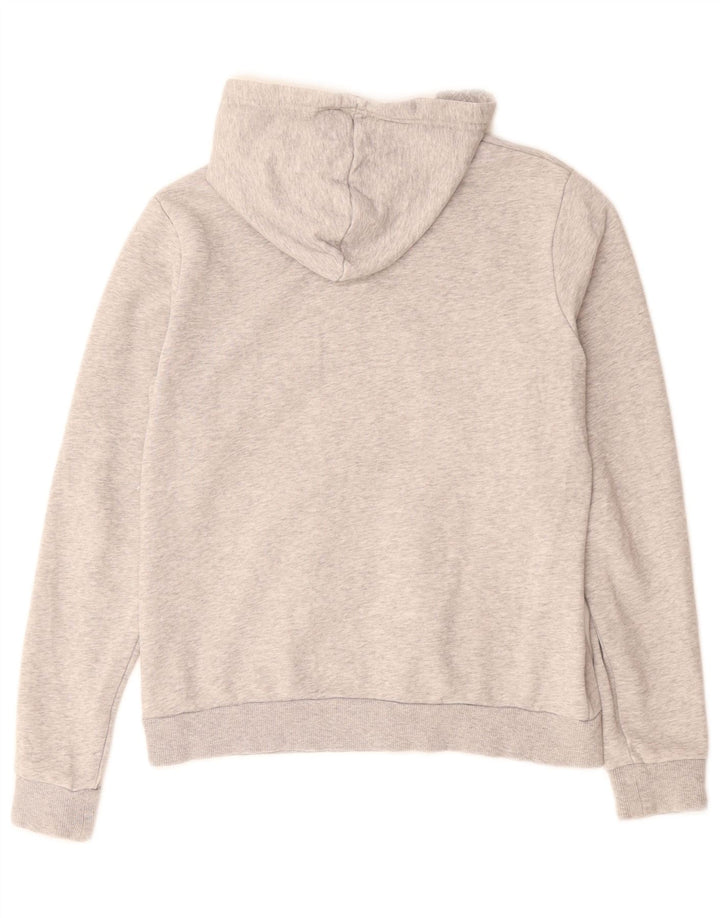 Felpa con cappuccio grafica da donna PUMA UK 14 Cotone screziato grigio medio