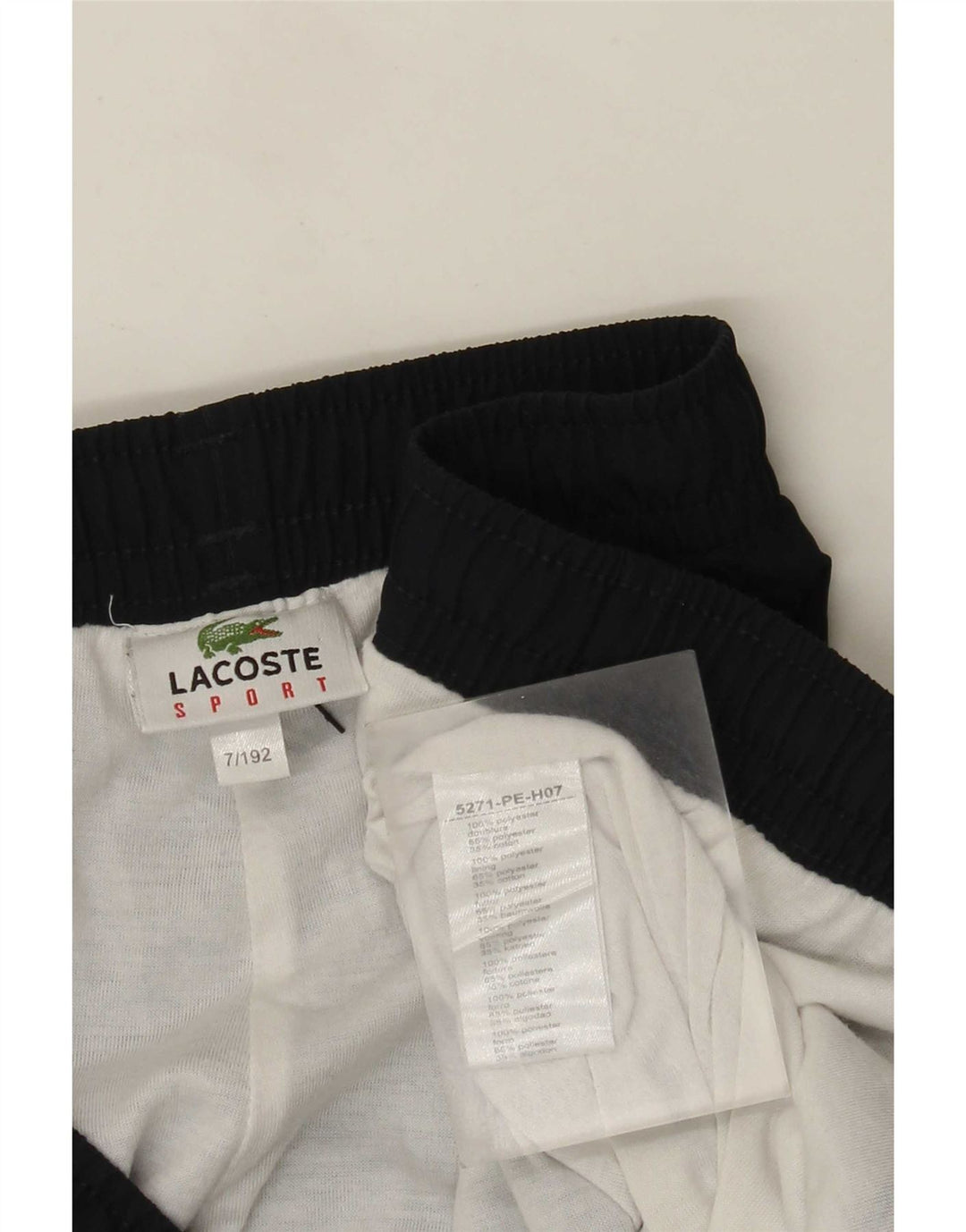 Pantaloni da tuta da uomo Lacoste Joggers Large Blu Navy Poliestere