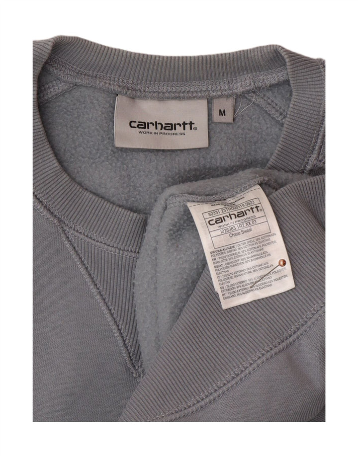 Felpa da uomo Carhartt in cotone blu medio