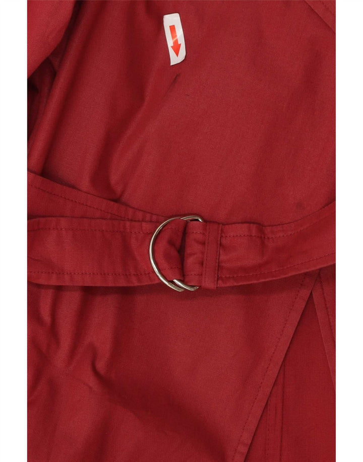Trench da donna Sealup UK 16 grande poliestere bordeaux