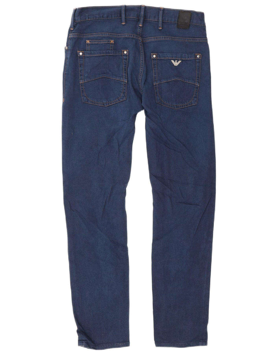 Jeans slim da uomo Armani W31 L30 cotone blu