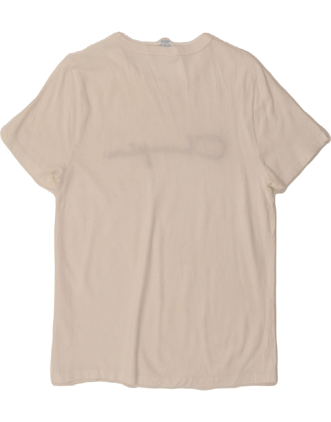 CHAMPION Womens Graphic T-Shirt Top UK 14 Medium White Cotton Vintage Champion and Second-Hand Champion from Messina Hembry 
