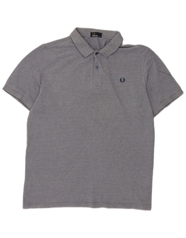 Polo da uomo Fred Perry XL in cotone blu