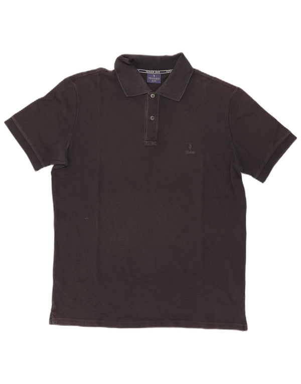 Polo Uomo Trussardi Jeans XL Cotone Nera