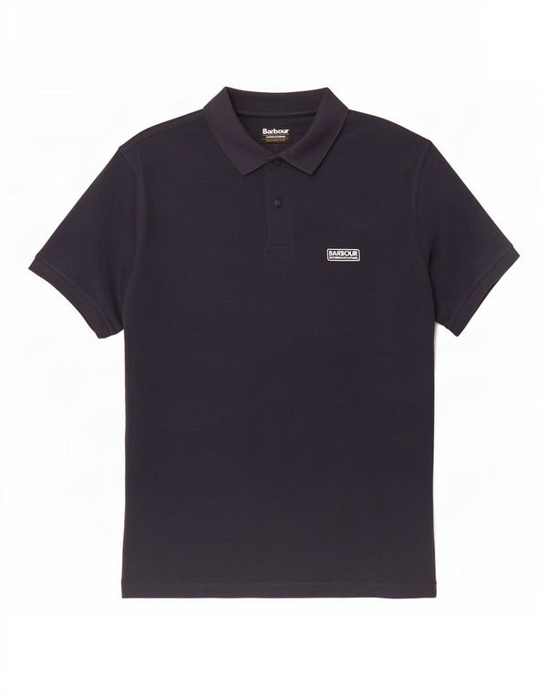 Polo da uomo Barbour XL in cotone blu navy