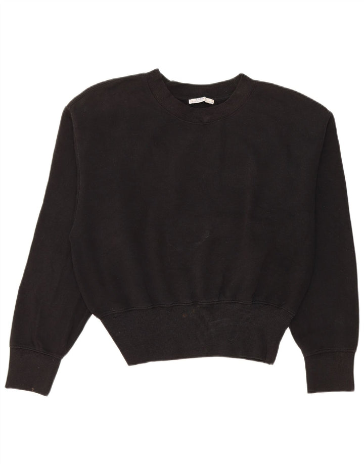 Felpa da donna Zara UK 16 grande nera