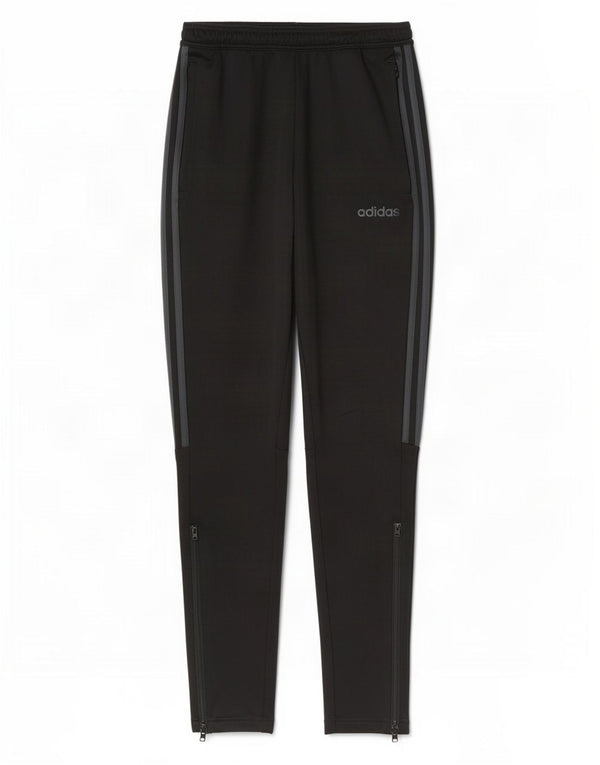 Pantaloni da tuta Adidas Aeroready da uomo piccoli in poliestere nero