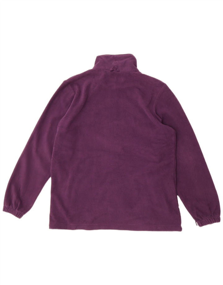 Giacca in pile da donna Mountain Essentials UK 12 Poliestere viola medio