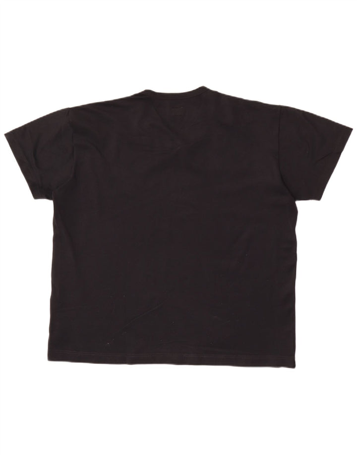 T-shirt da uomo Calvin Klein Jeans Top XL nera in poliammide