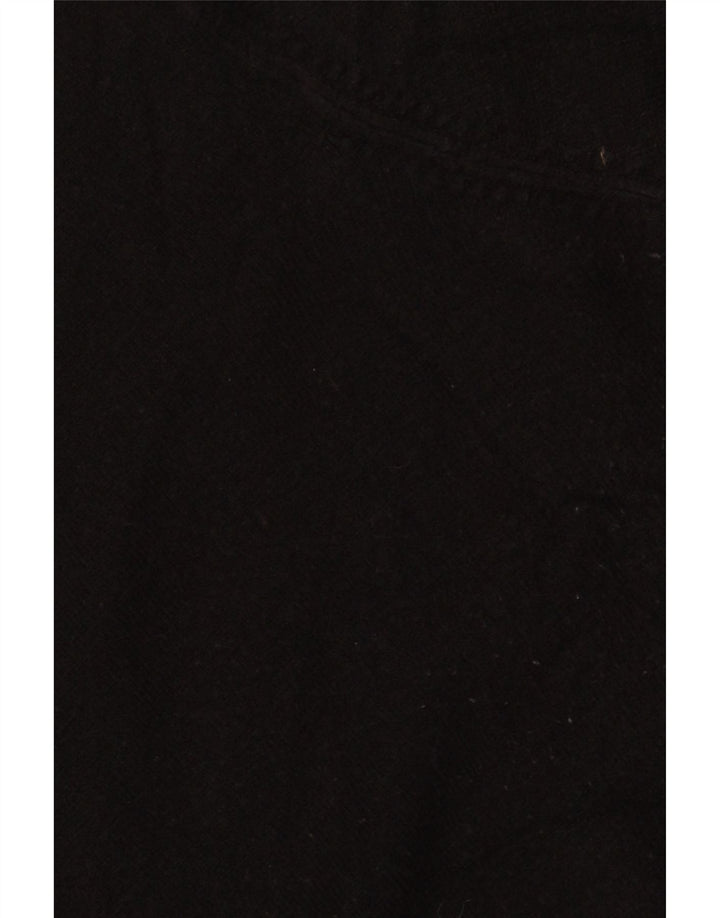 Maglione maglione da donna Essentials con collo alto UK 14 acrilico nero medio