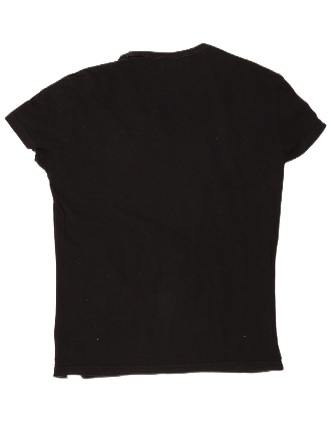 T-shirt da uomo Emporio Armani Top in cotone nero medio