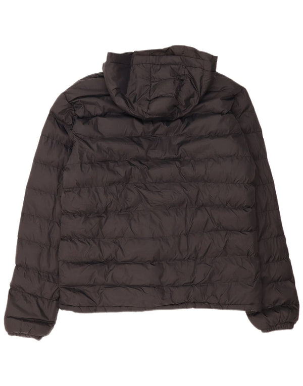 Giacca imbottita con cappuccio da uomo Mountain Warehouse UK 42 XL Nylon nero