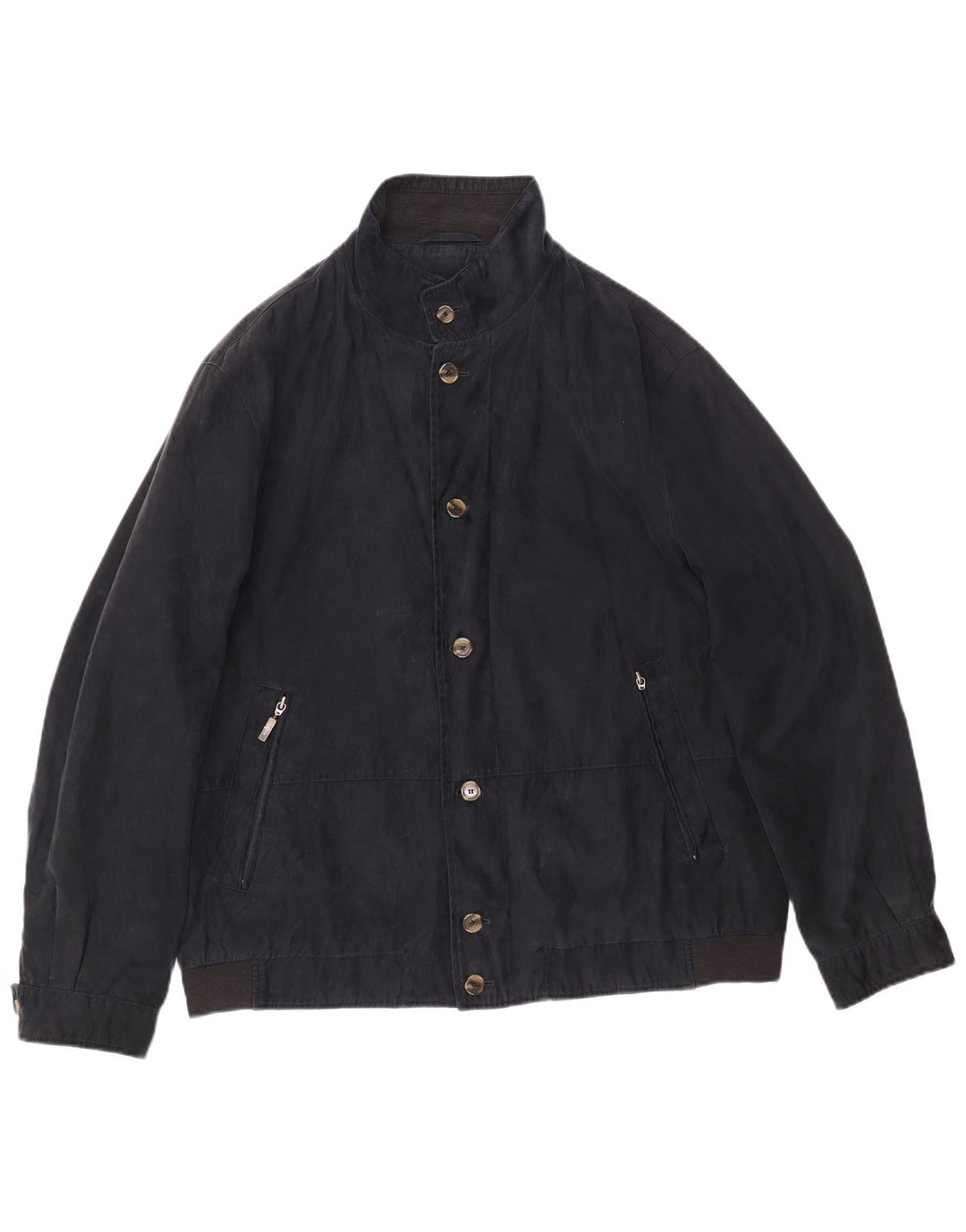 Giubbotto bomber da uomo Bugatti UK 42 XL Blu Navy