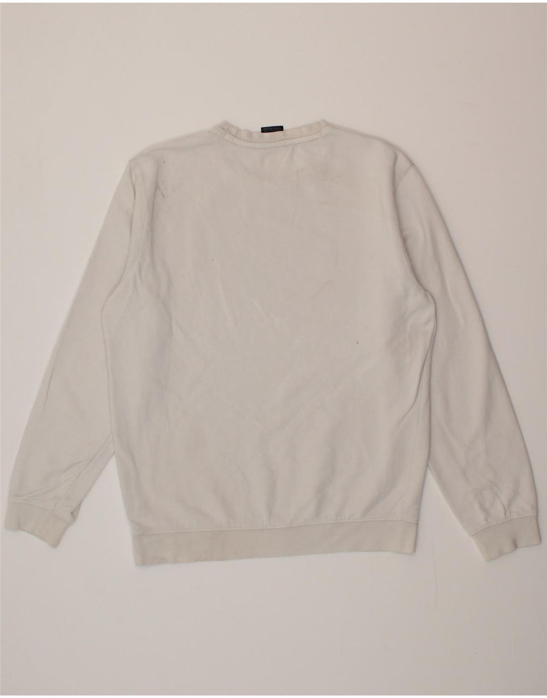 CHAMPION Mens Sweatshirt Jumper Large White Cotton Vintage Champion and Second-Hand Champion from Messina Hembry 