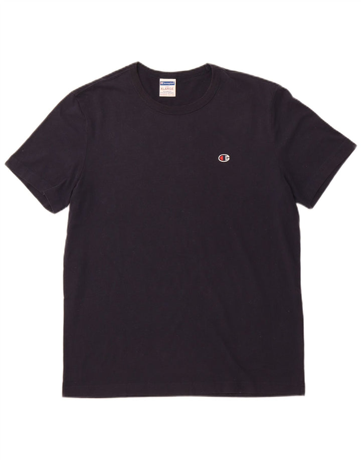 Maglietta da uomo CHAMPION Top XL Blu navy