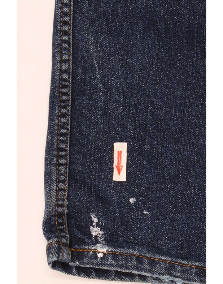 Jeans dritti da uomo Marks & Spencer W34 L33 cotone blu