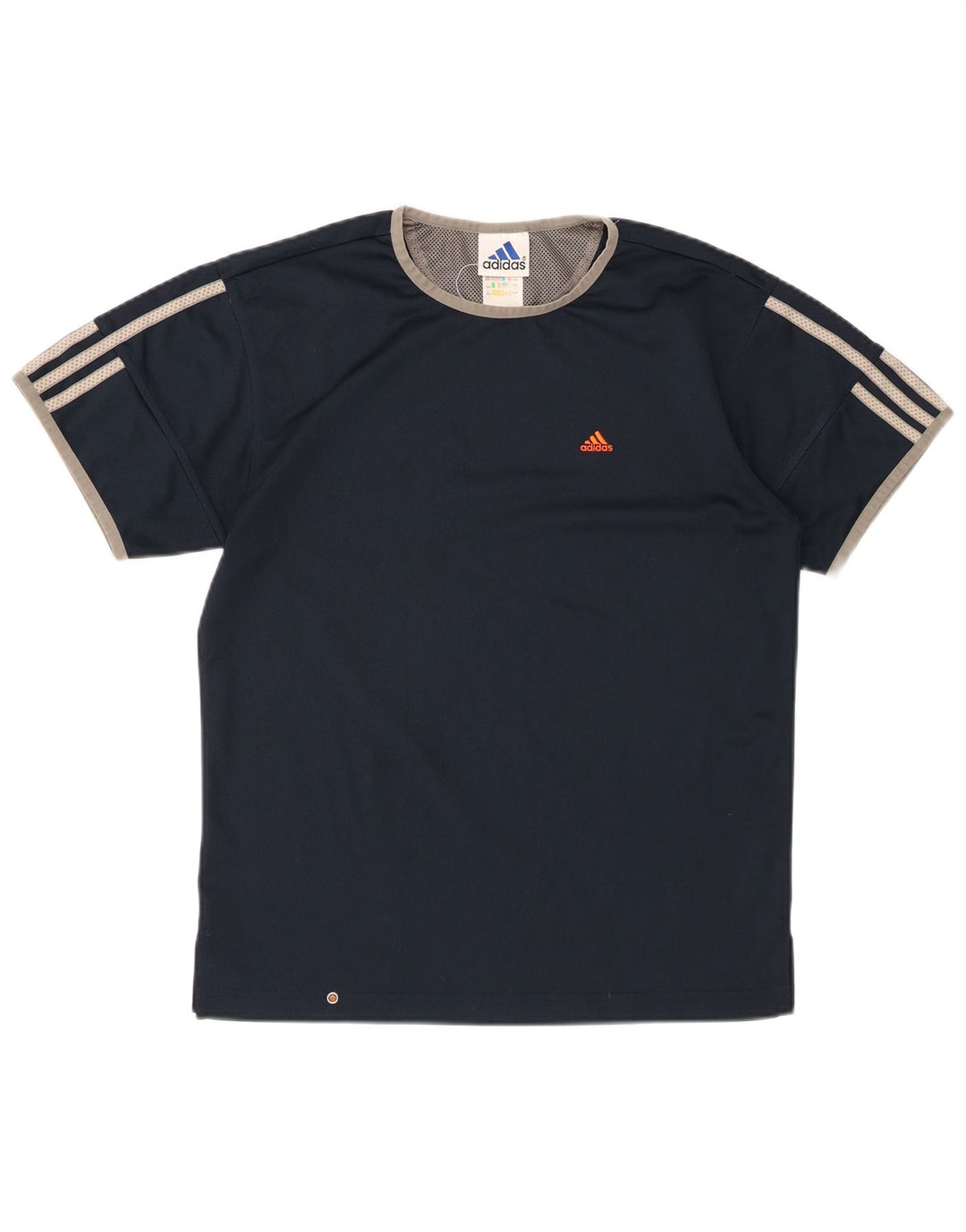 Maglietta ADIDAS da bambino 13-14 anni in poliestere blu navy
