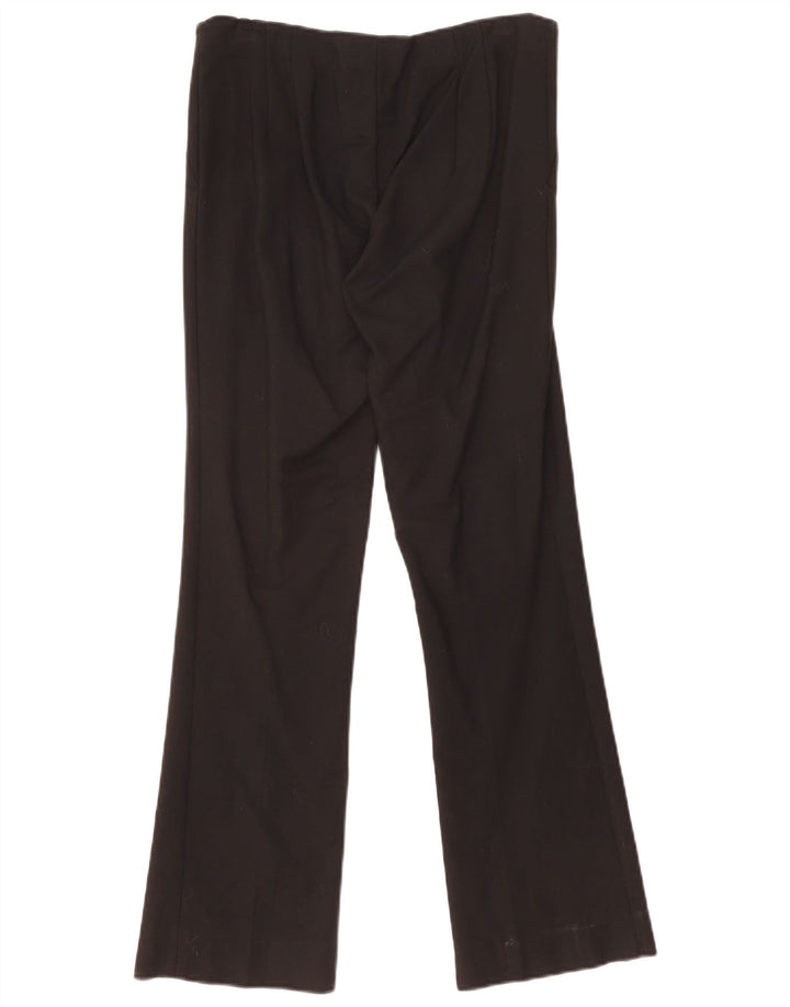 Pantaloni casual Bootcut da donna Zara medi W30 L30 cotone nero
