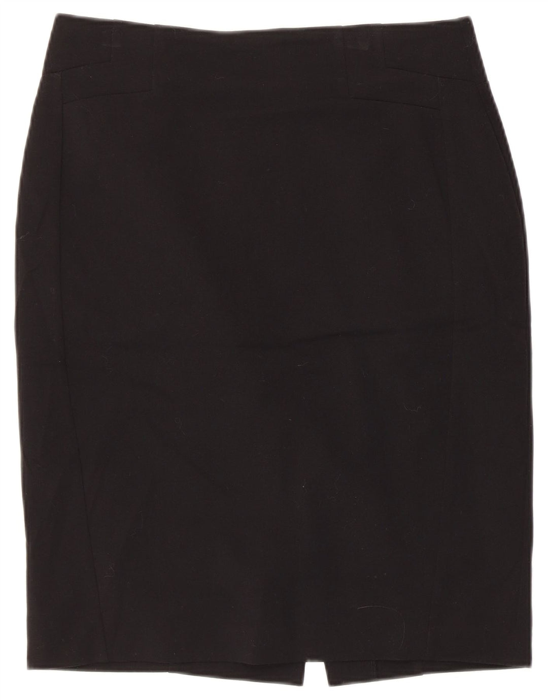 Gonna a tubino da donna Marks & Spencer UK 12 media W32 poliestere nero