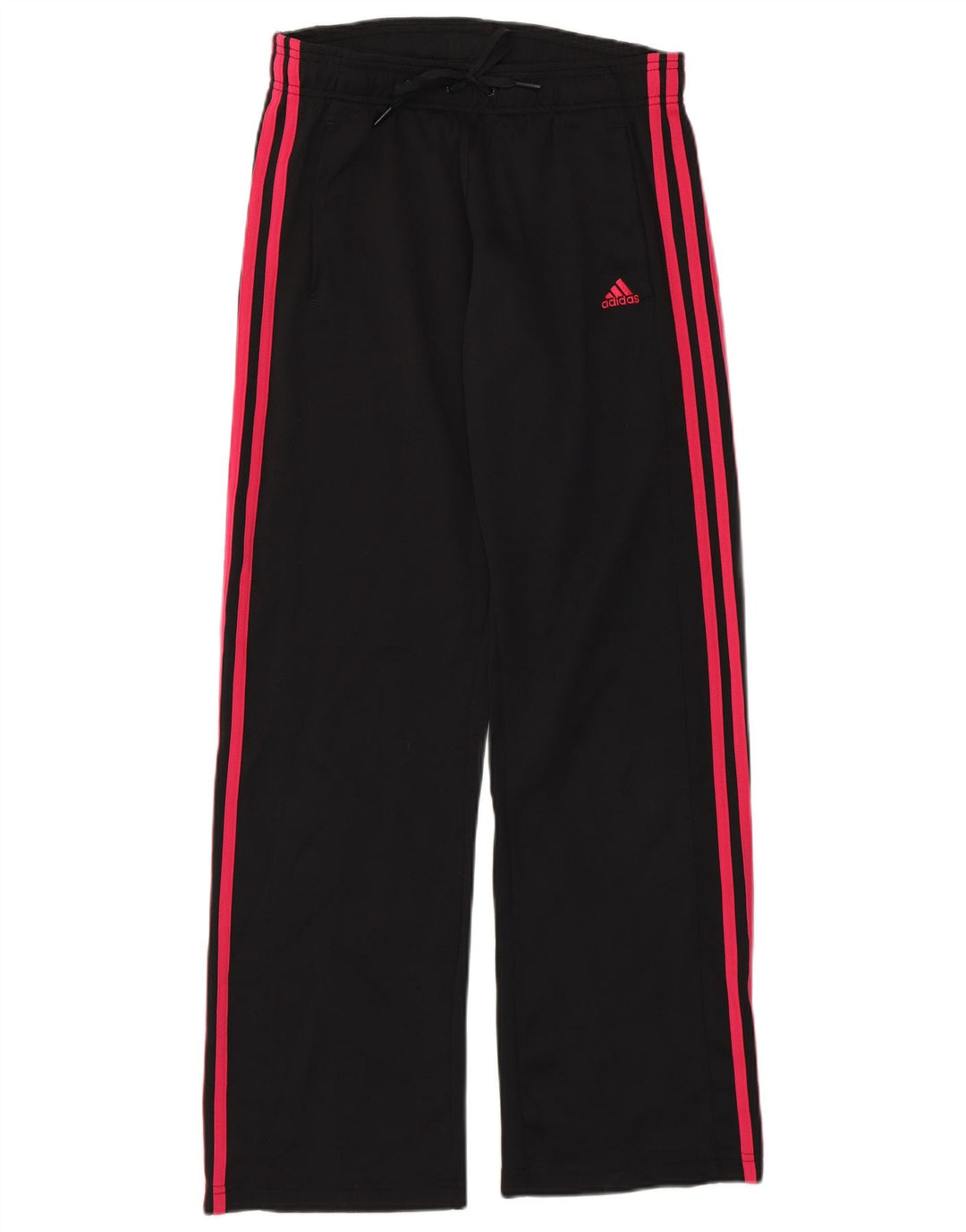 Pantaloni da tuta Adidas Climalite da donna UK 10 Small Poliestere nero
