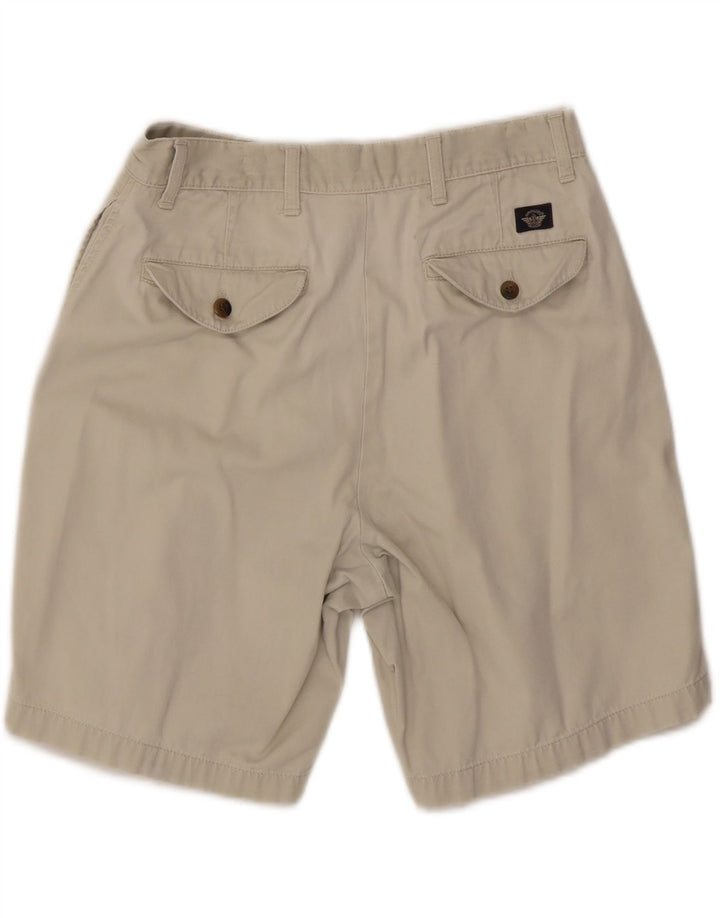 DOCKERS Womens Chino Shorts W31 Medium Grey Cotton Vintage Dockers and Second-Hand Dockers from Messina Hembry 