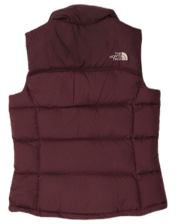 Gilet imbottito oversize da donna The North Face UK 10 piccolo poliestere bordeaux