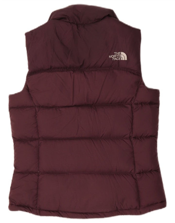 Gilet imbottito oversize da donna The North Face UK 10 piccolo poliestere bordeaux