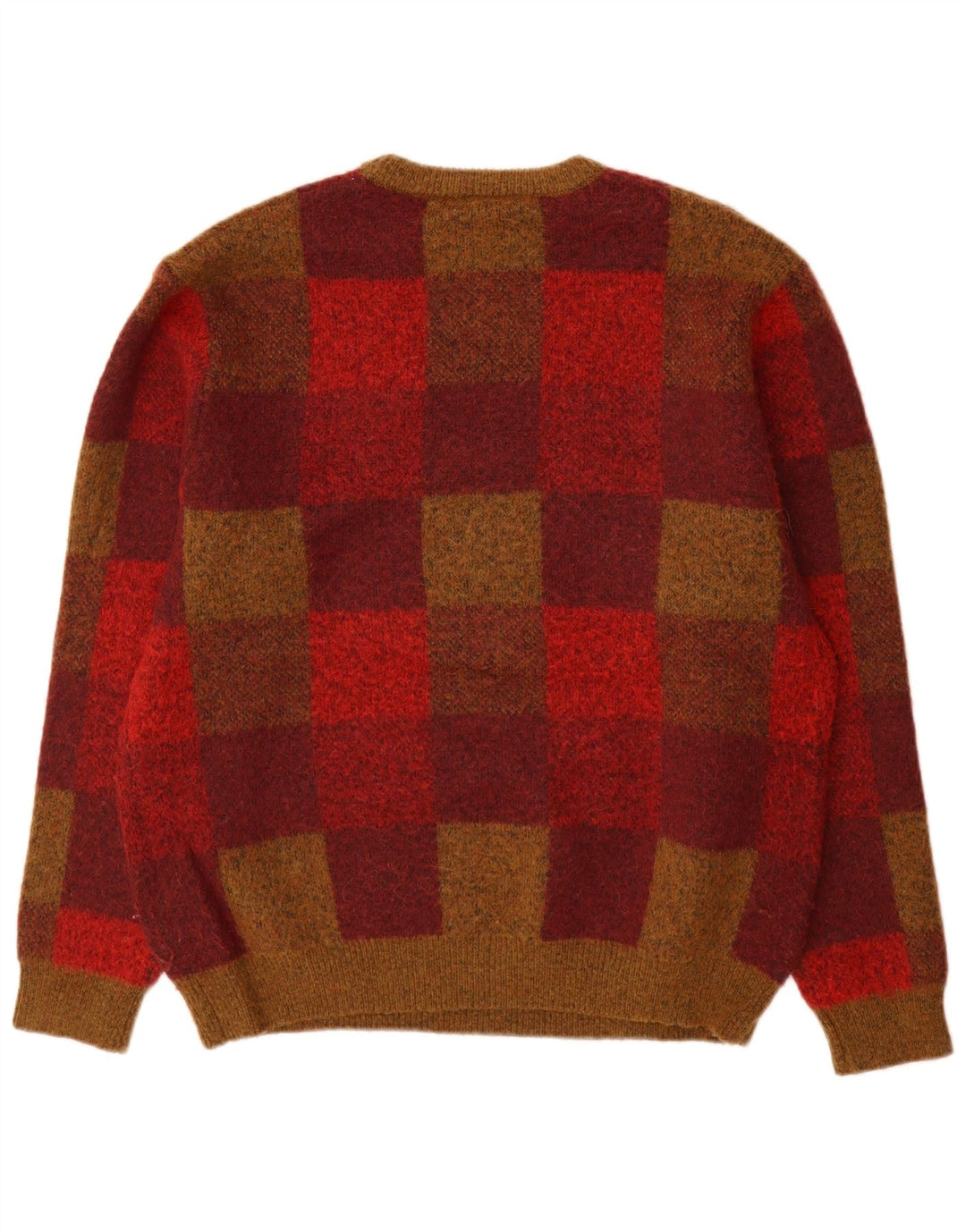 Maglione maglione girocollo da uomo Zara in poliestere geometrico multicolore medio