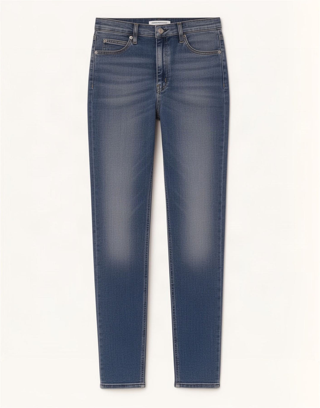 Jeans slim da donna Calvin Klein W33 L27 cotone blu