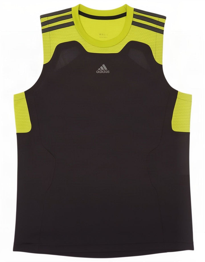 Canotta Adidas da bambino 13-14 anni Colorblock grigio