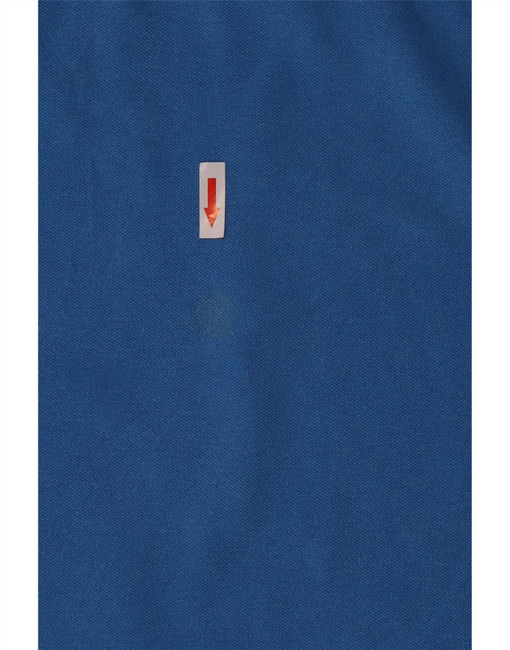 Polo Kappa Uomo Blu Medio in cotone