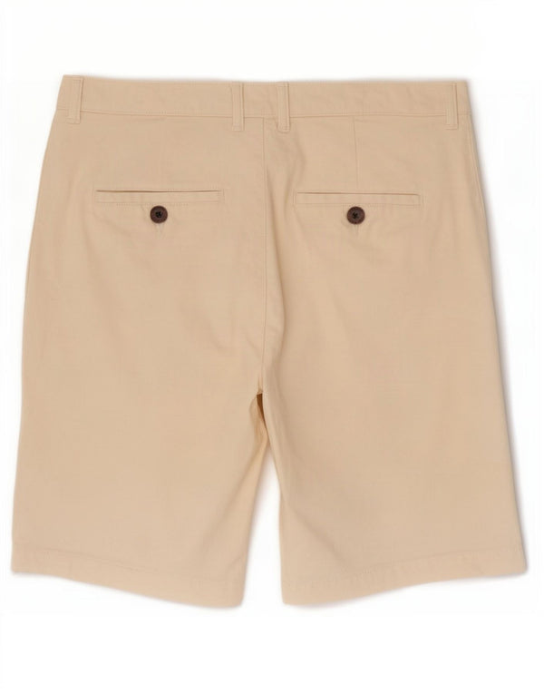 Pantaloncini chino da donna Superdry UK 14 Large W34 Cotone beige