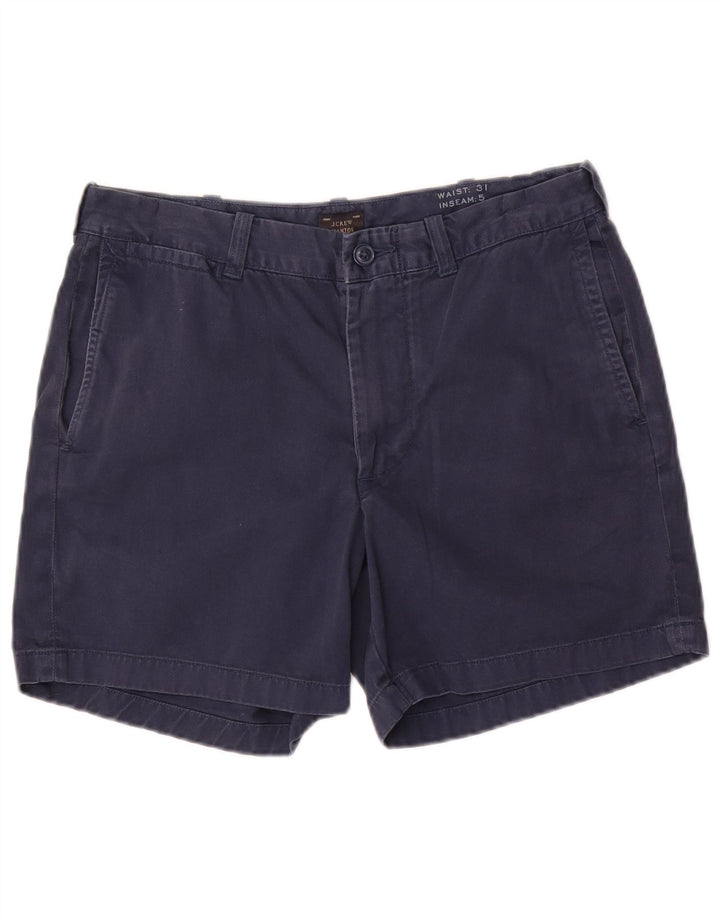 Pantaloncini chino Stanton da donna J. Crew W31 cotone blu navy medio