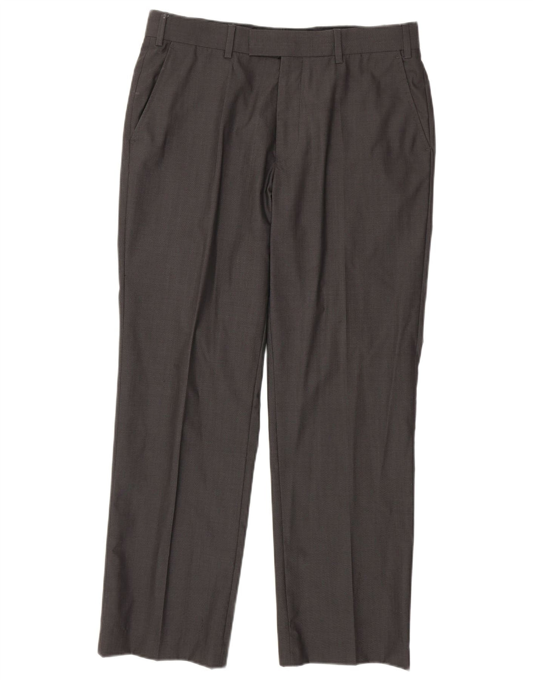 Pantaloni da abito dritti da uomo TED BAKER W34 L29 Grigi