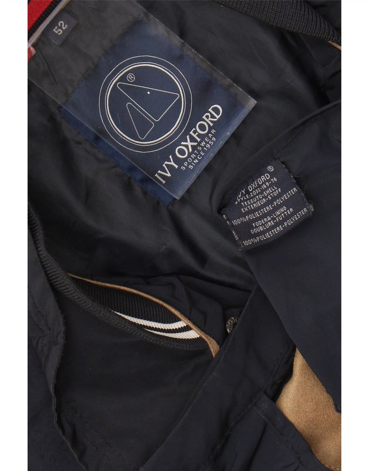 Giacca militare da uomo IVY OXFORD IT 52 XL Poliestere blu navy