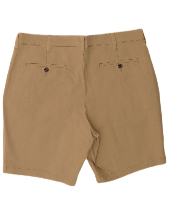 Pantaloncini chino da uomo Marks & Spencer W36 grandi in cotone beige