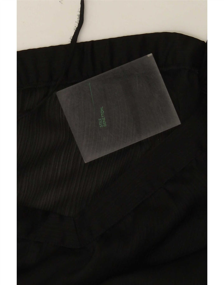 Canotta da donna Benetton UK 12 media nera